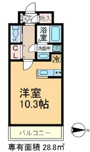 モンリッシュII【5階】の間取り