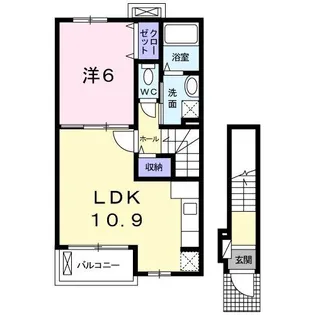 セレノ カーサ【2階】の間取り
