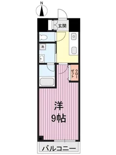 殿町デントヒルズ【2階】の間取り