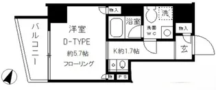 カレドタワー【10階】の間取り