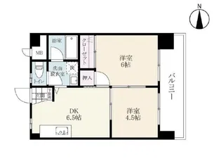 FOREST佐賀県庁前【4階】の間取り