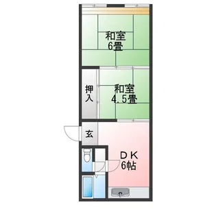 グランディール大府【3階】の間取り