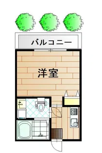 Pine Village【1階】の間取り