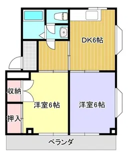 SEKIハイツ【2階】の間取り