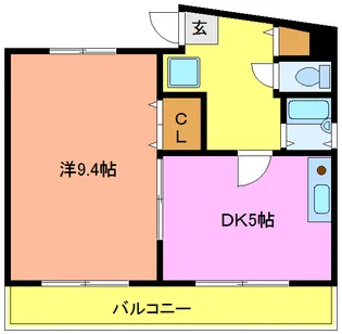 東京都墨田区墨田3【マンション】の間取り