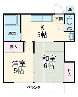 小杉荘【2階】の間取り