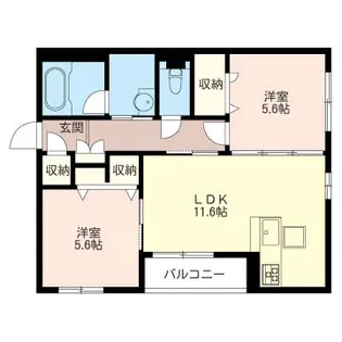 IHILANI ELUA【2階】の間取り