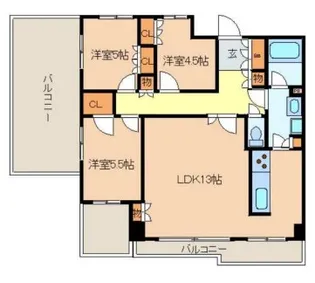 レジディア文京音羽【10階】の間取り