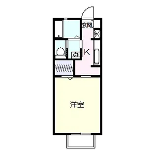 メゾン・ド・レン【2階】の間取り