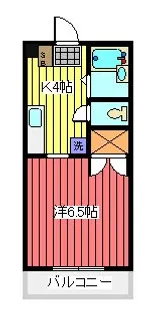 ラ・メゾン・リヴランB【2階】の間取り