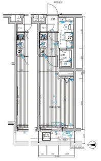 メインステージ武蔵関駅前【3階】の間取り