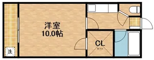 セザンヌ大知波【1階】の間取り