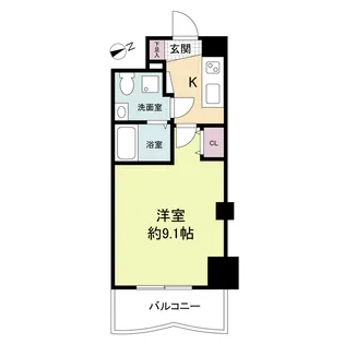 セレニテ新大阪弐番館【4階】の間取り