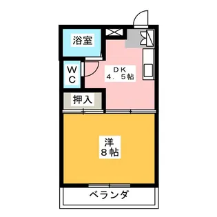 翠明ビル明月【2階】の間取り