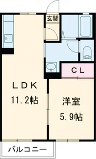 ルーブル【2階】の間取り