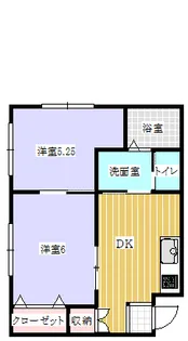 シャトーレ藤田【3階】の間取り