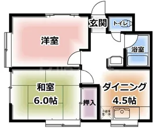 コーポサトウ【1階】の間取り