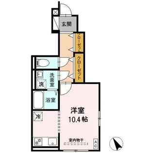 ムーンライトテラス【1階】の間取り
