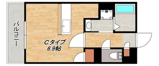 Y’sBLDXV【2階】の間取り