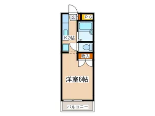ウスイビル【3階】の間取り
