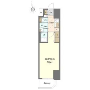 CREST TAPP金山【12階】の間取り