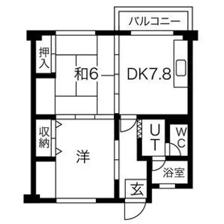 ハイムモリタ【1階】の間取り