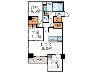 ウィルローズ京都御陵【2階】の間取り