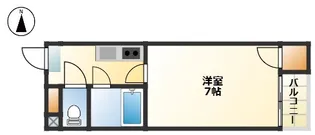 フジイマンション【2階】の間取り