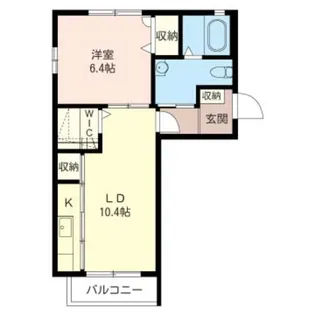 群馬県邑楽郡大泉町大字坂田【アパート】の間取り
