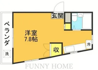 安東ビル【1階】の間取り