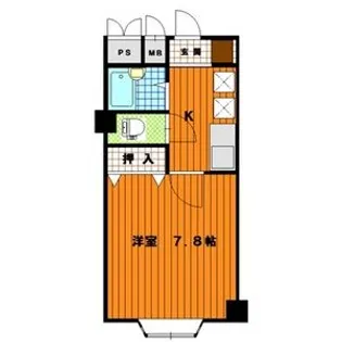 ステラハウスこめがふくろ【4階】の間取り