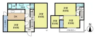 静岡県浜松市中央区布橋1【一戸建】の間取り