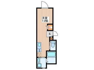 夢のヴィオレット【3階】の間取り
