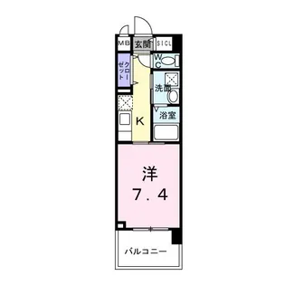 グリーンフィールドH【2階】の間取り