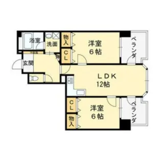 大阪府大阪市住之江区新北島7【マンション】の間取り
