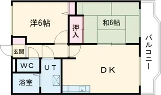 兵庫県加古川市野口町長砂【マンション】の間取り