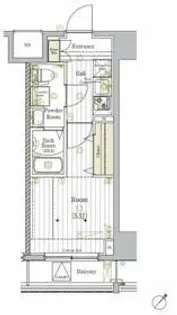 リライア横濱生麦【6階】の間取り