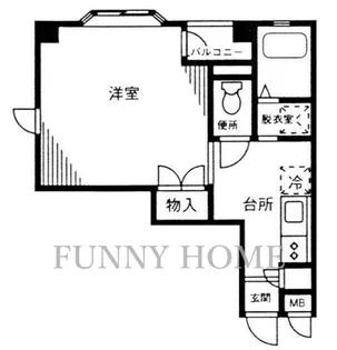 メゾンフォルテ【3階】の間取り