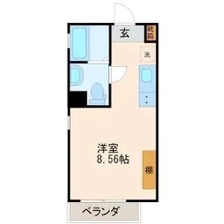 コスモス翔東今泉【3階】の間取り