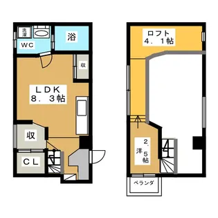i MezoN【2階】の間取り