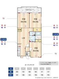 ウィンダム宮前【2階】の間取り