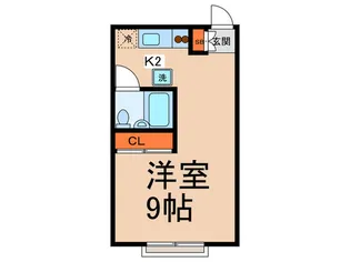 アトリエ松原【2階】の間取り