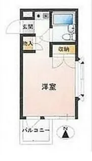 パークアベニュー府中【1階】の間取り