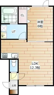 Lovege【1階】の間取り