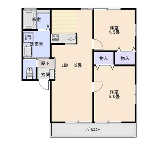 フロラリア【2階】の間取り