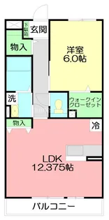 クレール湘南台II【3階】の間取り