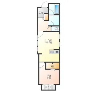 Airim【1階】の間取り