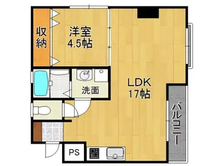 紙谷マンション【3階】の間取り