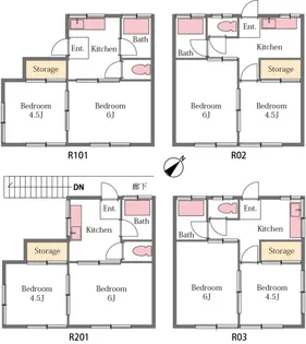 エル・カーサ上尾【1階】の間取り