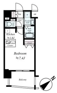 プレサンス新栄リミックス【8階】の間取り